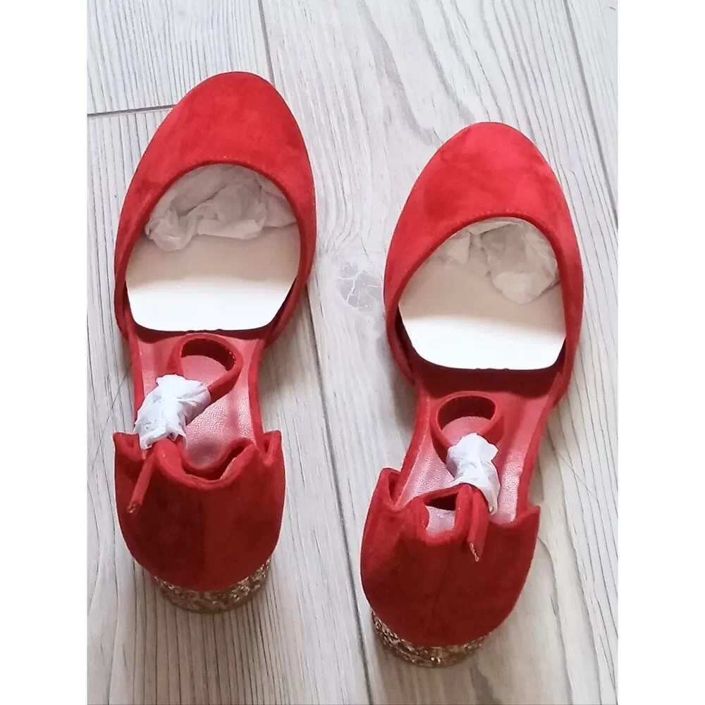 (13-4693) Girl's Party Shoes Sz 1